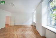 5-Zimmer-Altbauwohnung im schönen Gründerzeithaus im Stuwerviertel. Mit Balkon! Nähe Vorgartenmarkt.