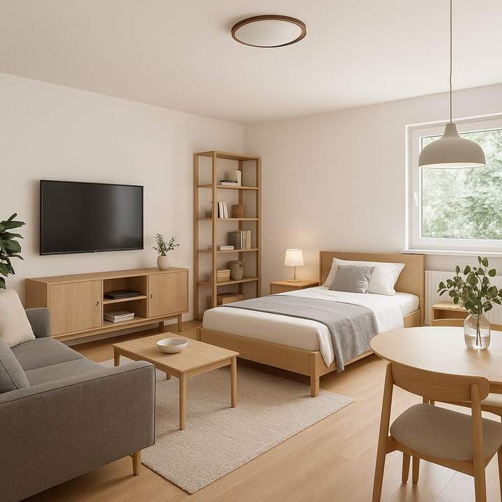 Kompakt. Gemütlich. Zuhause. - Ein-Zimmer-Wohnung in 8053 Graz