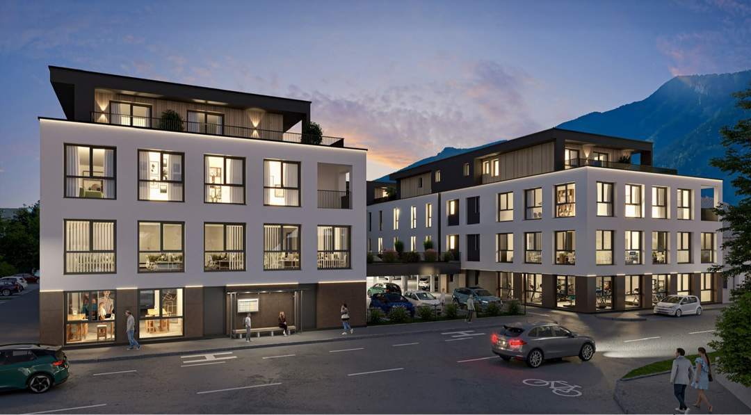 Modernes Penthouse in Spittal, Erstbezug, Terrasse, Aufzug, Neubau!!