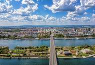 DANUBEFLATS: 41. Etage - Stephansdom, Prater & Donaublick