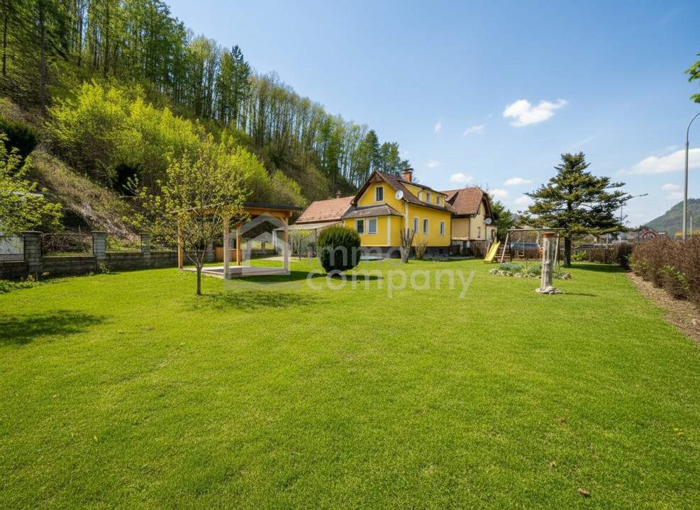 DEN SOMMER SCHON IM NEUEN HAUS mit Pool, Platz und viel Garten!