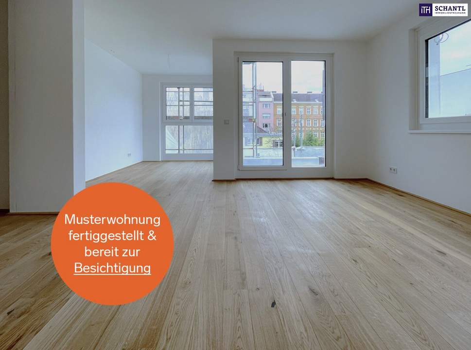 Naturnah + perfekt angebunden! 4-Zimmer-Gartenwohnung mit hochwertiger und nachhaltiger Ausstattung im DAS WEGL!