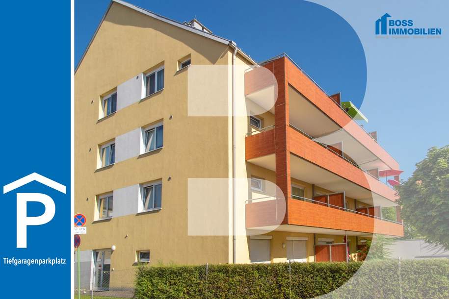 Tiefgaragenplatz | Grieskirchner Str. 31, 4600 Wels, Kleinobjekte-miete, 92,40,€, 4600 Wels(Stadt)