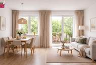 Perfekt geschnittene 3-Zimmer-Wohnung mit Balkon im exklusiven Neubau mit nur 7 Einheiten in Simmering