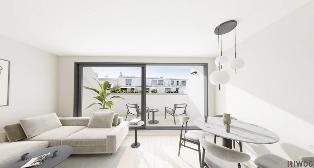 Hundertwasser lässt grüßen | DG-ERSTBEZUG mit LOGGIA | West-Ausrichtung | Für Eigennutzer oder Anleger | JETZT VR-Tour buchen