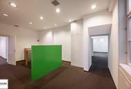 ** Repräsentatives Altbau-Büro mit Klimaanlage und Balkon – ca. 201 m² vis à vis Wien Mitte / The Mall; ab sofort **