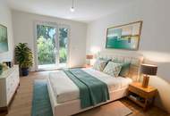 PROVISIONSFREI! Exklusives Wohnerlebnis am Flötzersteig, 1140: Hochwertig ausgestattete 2-Zimmer Wohnung mit GARTEN + BALKON! ERSTBEZUG!