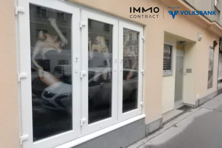 Ca. 5% Rendite, Rotlicht-Gewerbepaket, 4 Gewerbelokale in den Bezirken 2, 5 und 16., Gewerbeobjekt-kauf, 1.049.000,€, 1050 Wien 5., Margareten