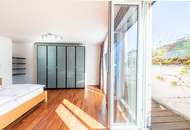 FULLY FURNISHED ROOFTOP APARTMENT WITH AC_Spacious living-dining area & 2 bedrooms