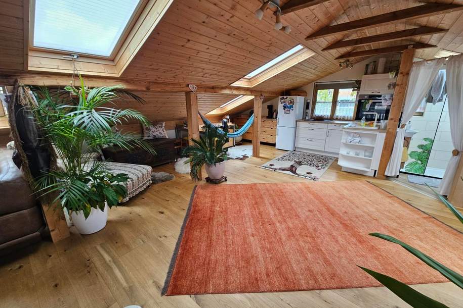 LIEBEVOLL RENOVIERTES LOFT IM DACHGESCHOSS BEI WÜRMLA, Haus-miete, 1.198,00,€, 3042 Tulln