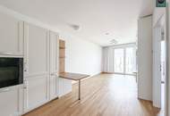 Provisionsfrei: Apartment beim Grünareal „Freie Mitte“ - Teilmöbliert, Deckenkühlung, Panoramabalkon, Gym!