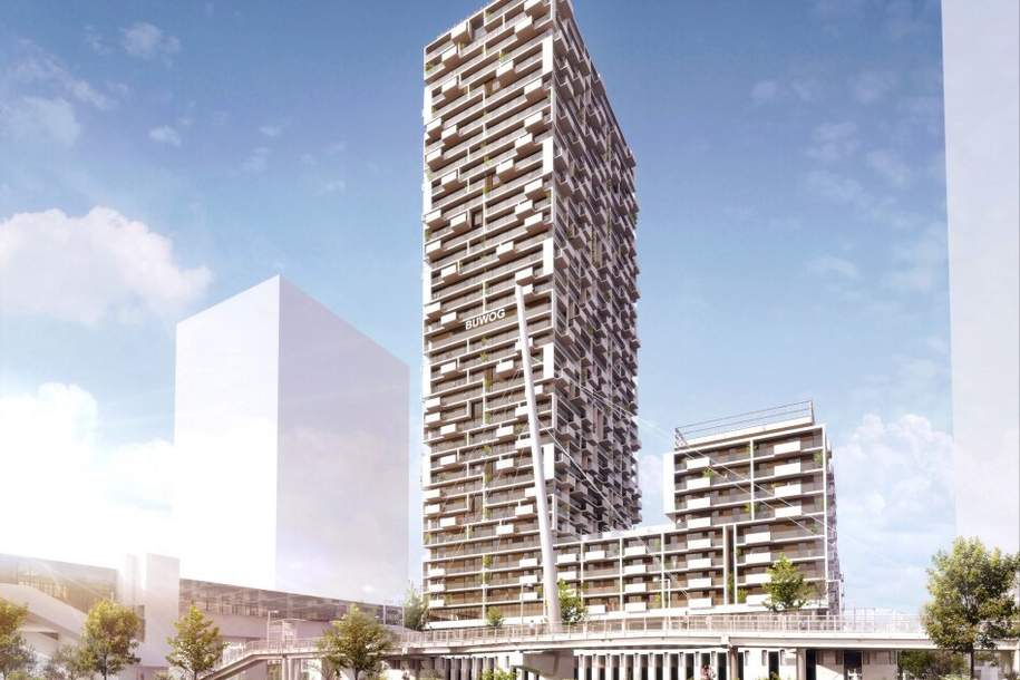 Vorsorgewohnungen im „Marina Tower“ – Investieren mit Weitblick, Wohnung-kauf, 588.000,€, 1020 Wien 2., Leopoldstadt