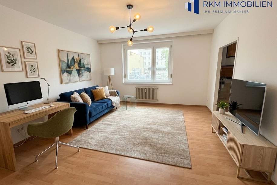 Klein, fein und gut geplant – 1-Zimmer-Wohnung mit angenehmer Wohnatmosphäre, Wohnung-kauf, 155.900,€, 1100 Wien 10., Favoriten