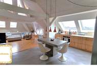 A DESIGNERS DREAM! Atemberaubendes Künstler-Penthouse mit KUPPELTURM, TERRASSEN u. TRAUMAUSBLICK !!!