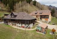 Paradies für Selbstversorger: Landwirtschaft mit Bauernhaus und eigener Quelle in absoluter Ruhelage