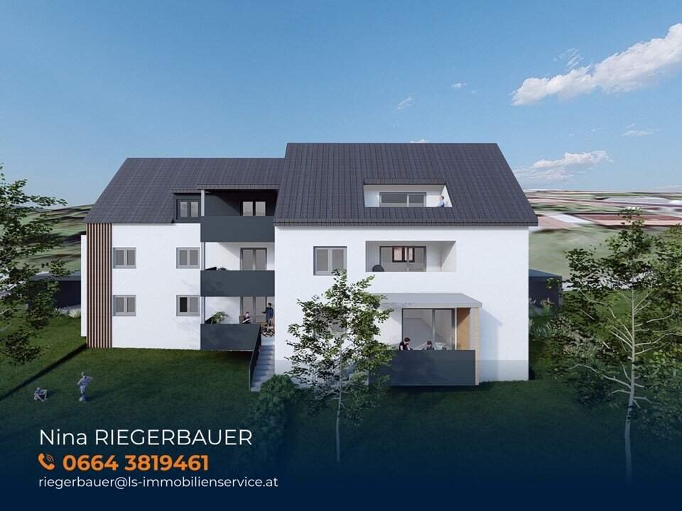 Gefördertes Neubauprojekt in Pischelsdorf – hochwertige & barrierefreie Wohnungen mit Balkon/Loggia, Carport & Kellerabteil