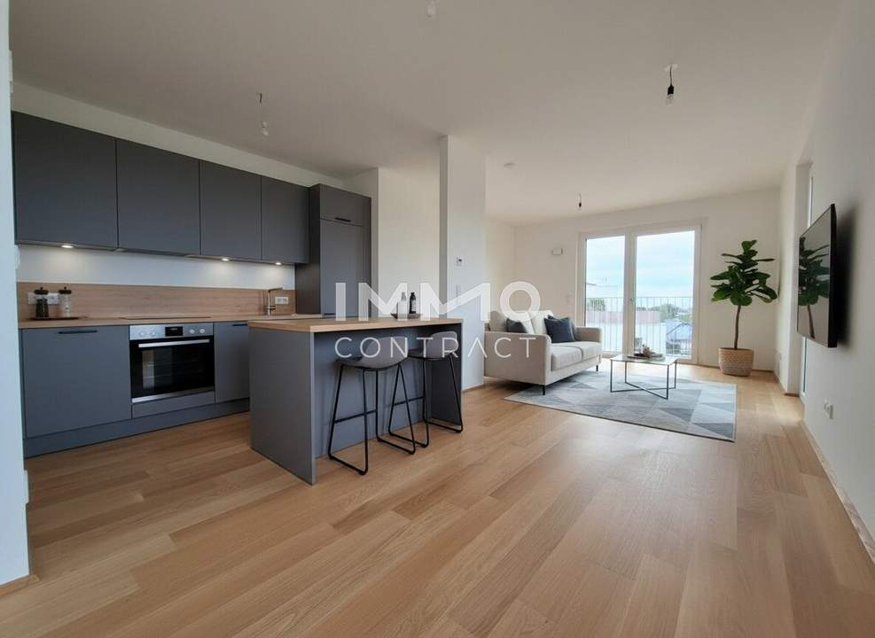 Weitblick inklusive – Moderne 2-Zimmerwohnung mit Eckbalkon