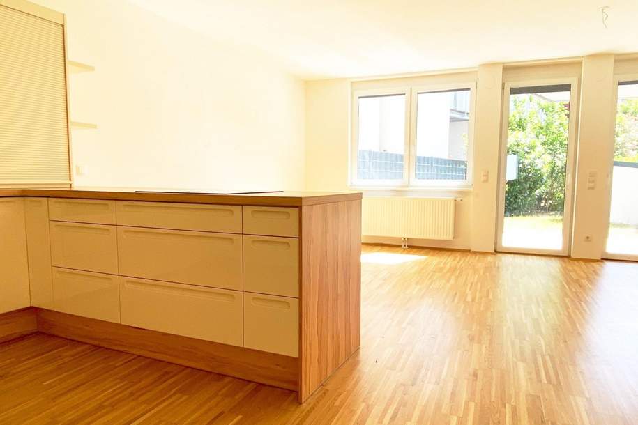 EIGENGRUND: nur EUR 4993 pro m² (gewichtete Fläche) für diese Gartenwohnung in STAMMERSDORF!!! Befristet vermietet, Wohnung-kauf, 498.000,€, 1210 Wien 21., Floridsdorf