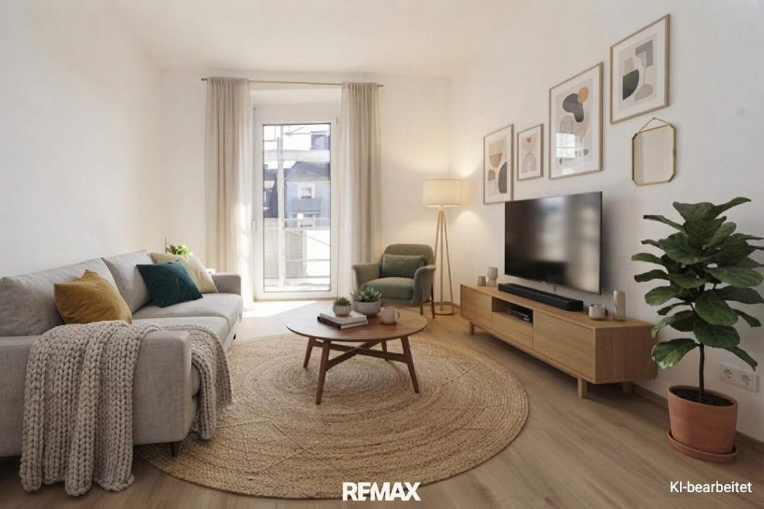 Hochwertige Eigentumswohnung mit Balkon &amp; Parkplatz im Zentrum von Garsten!