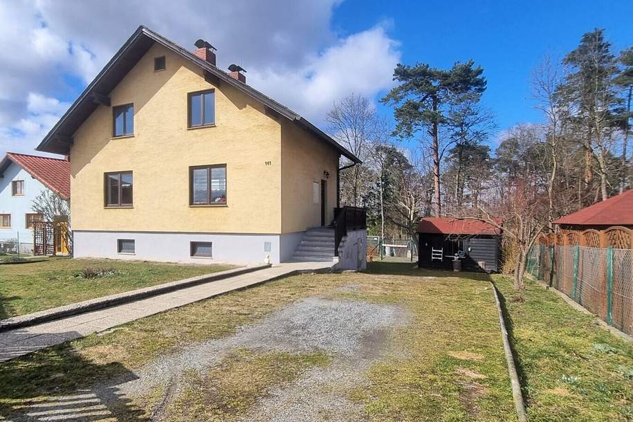Wohnen am Tor zum Nationalpark Thayatal! Haus mit 130 m², 6 Zimmer und großem Garten in toller Ruhelage – bereit für neue Ideen!, Haus-kauf, 219.000,€, 2083 Hollabrunn