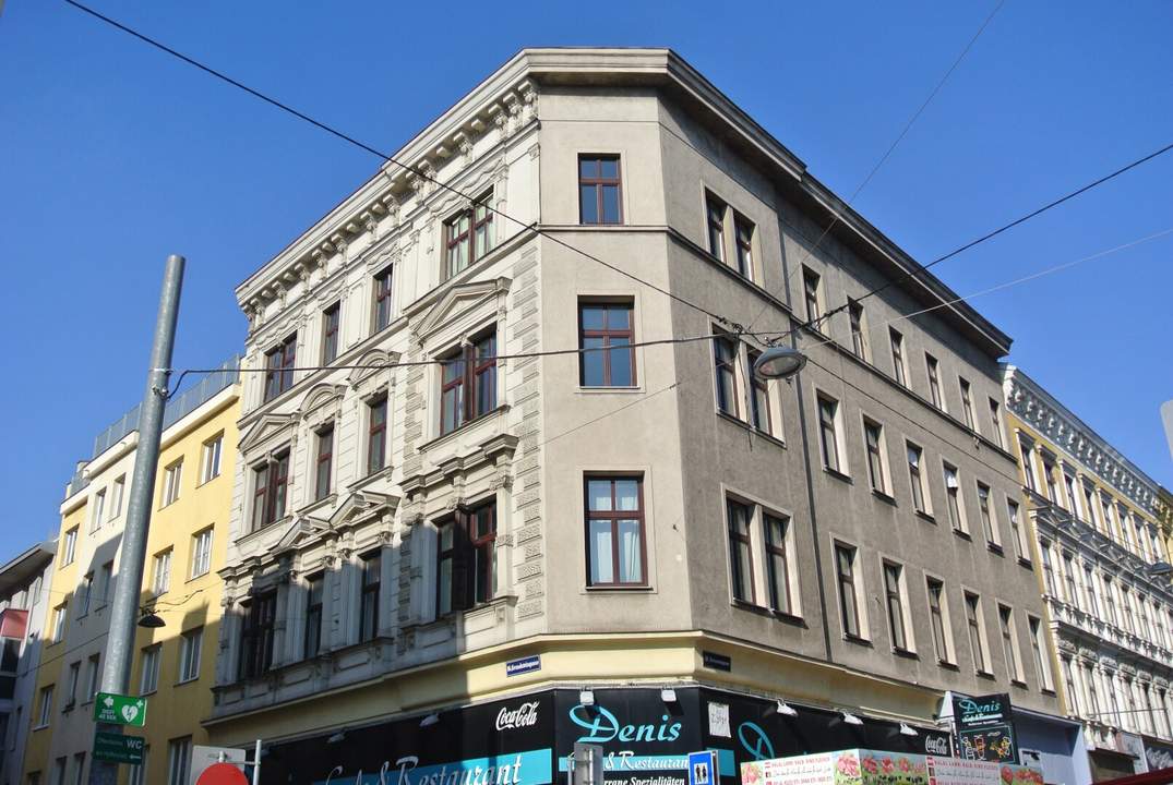 Vermietete Altbauwohnung direkt am Brunnenmarkt zu verkaufen !