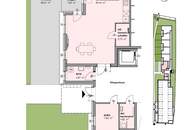 Betreutes Wohnen - helle 2 Zimmerwohnung mit Balkon in Spillern