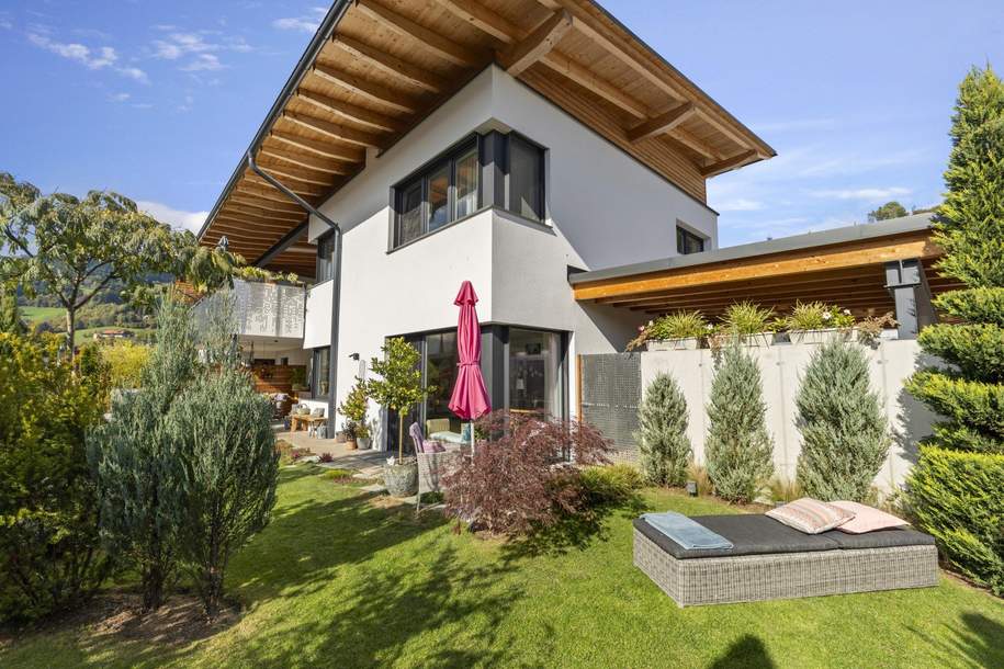 Exklusive Maisonette mit Gartenrefugium und Penthouse Panoramaterrasse - Minuten vom Millstätter See – Ihr Ort der Ruhe, Kraft und Lebensfreude, Wohnung-kauf, 765.000,€, 9871 Spittal an der Drau