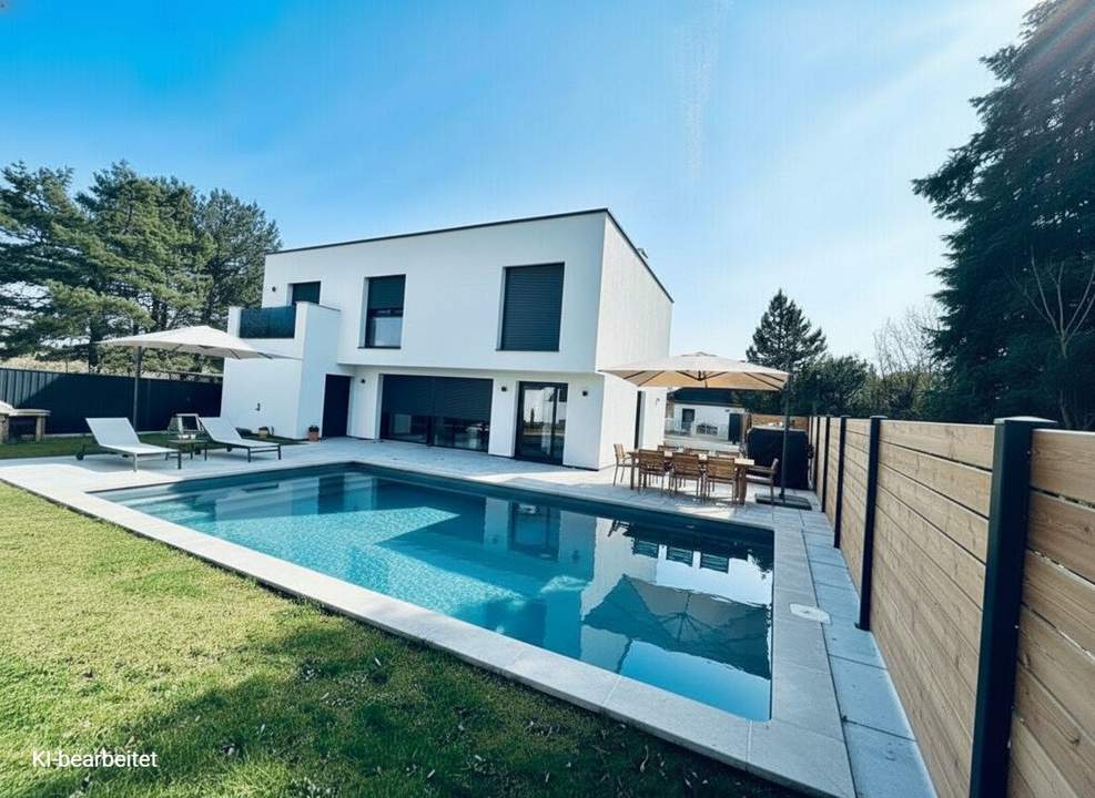 Neuwertiges 5-Zi-Haus in Strasshof mit Garten, Terrasse &amp; 2 Stellplätzen – 140m² Wohnkomfort!