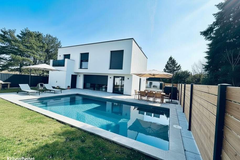 Neuwertiges 5-Zi-Haus in Strasshof mit Garten, Terrasse &amp; 2 Stellplätzen – 140m² Wohnkomfort!, Haus-kauf, 659.999,€, 2231 Gänserndorf