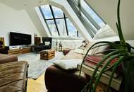 Außergewöhnliche Dachgeschoss-Maisonette mit Dachterrasse und beeindruckendem Wienblick nahe Naschmarkt