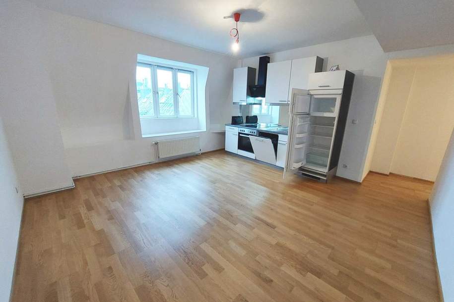 Helle 3-Zimmer-Wohnung mit tollem Ausblick im 8. Bezirk!, Wohnung-miete, 1.346,63,€, 1080 Wien 8., Josefstadt