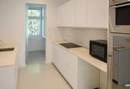 Erstbezug nach Sanierung: Hochwertig ausgestattete 3-Zimmer-Wohnung mit großem Garten und Pergola nahe Gersthof