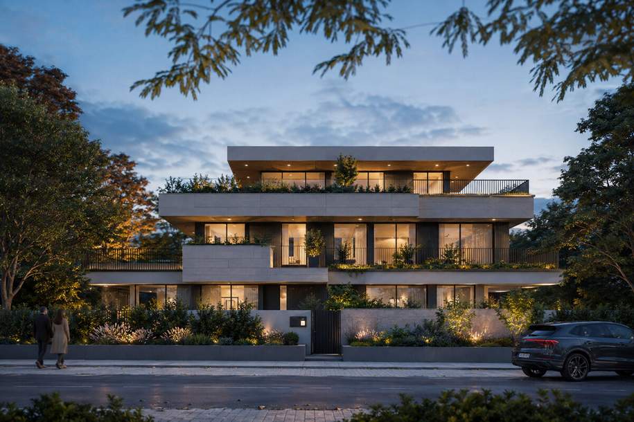Baubewilligtes Wohnprojekt am Wörthersee mit 6 Wohnungen &amp; Penthouse, ca. 400 m² WNF!, Wohnung-kauf, 1.280.000,€, 9201 Klagenfurt Land