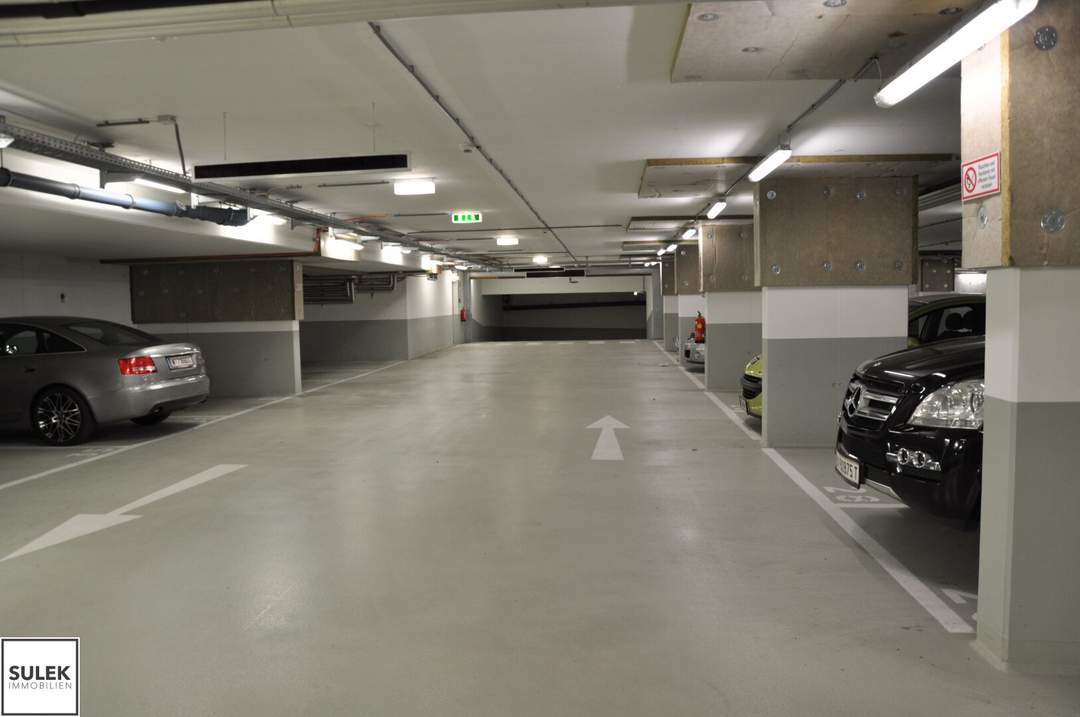 ab 1.4.: Tiefgaragenplätze in der Wallgasse im 2. UG (Neubau) - nahe U6 &amp; Mariahilferstraße!