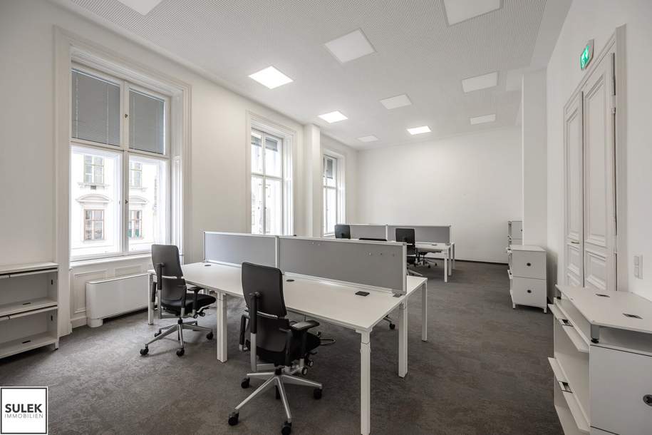 Universitätsring 8: repräsentative Bürofläche mit sehr guter Aufteilung und Ausstattung, Gewerbeobjekt-miete, 14.195,00,€, 1010 Wien 1., Innere Stadt