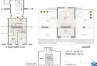Nähe Naschmarkt: Vermietete Dachgeschoß-Maisonettewohnung mit wunderschönen Terrassen!