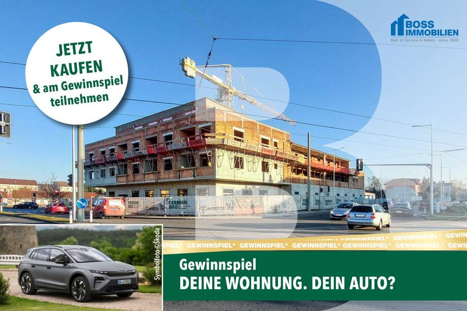 Modern Living | Top 6 | Stadtblick, Wohnung-kauf, 274.000,€, 4050 Linz-Land