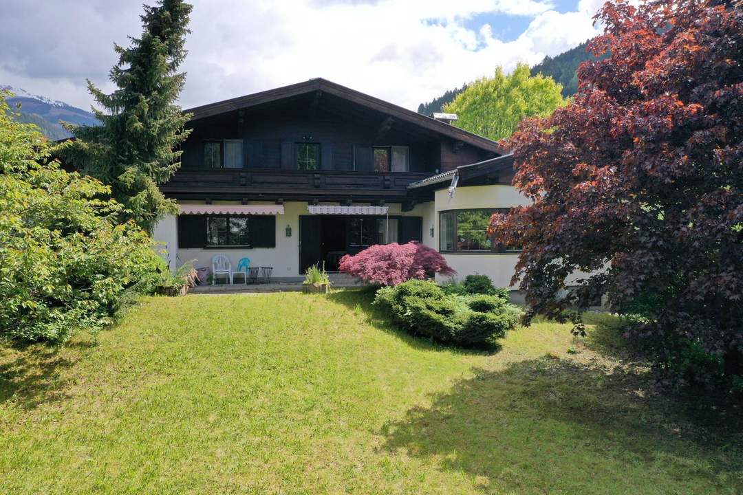 Einfamilienhaus mit Zweitwohnsitzwidmung in Toplage von Thumersbach – Seenähe & Alpenblick