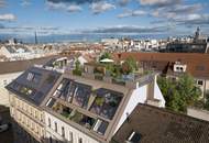 Hundertwasser lässt grüßen | LUXUS-DG-ERSTBEZUG mit TERRASSE | Komplett hofseitige Ruhelage | Ost-Ausrichtung | Klimaanlage | Luftwärmepumpe