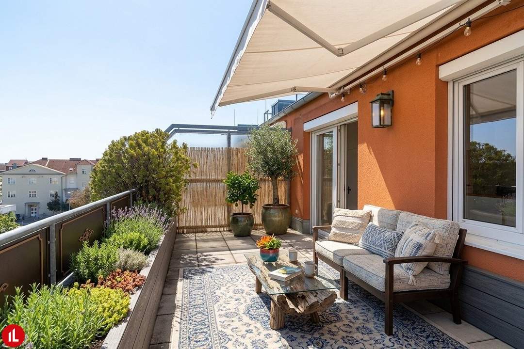 Wohnen auf zwei Ebenen | großzügige Maisonette mit zwei Freiflächen in Schwechat