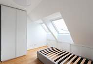 moderne Dachgeschoss Wohnung mit Klimaanlage und Terrasse beim Belvedere