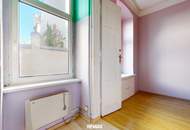 1160 Wien: Altbau-Wohnung mit Sanierungsbedarf beim Brunnenmarkt nahe U6