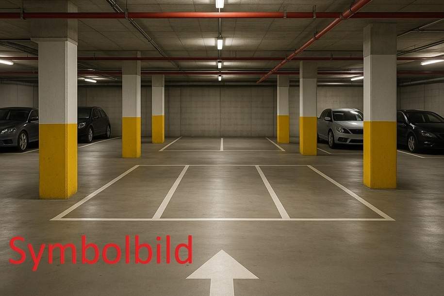 Tiefgaragenplatz in der Wagramer Straße nahe Alte Donau – Unbefristet verfügbar, Kleinobjekte-miete, 130,00,€, 1220 Wien 22., Donaustadt