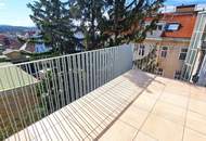 Ein Zuhause mit königlichem Panorama! Modernes Dachgeschoss + Traumblick + 3 Zimmer + 2 Terrassen + Eco-freundliche Erdwärme + Viel Grün + Viel Privatsphäre!