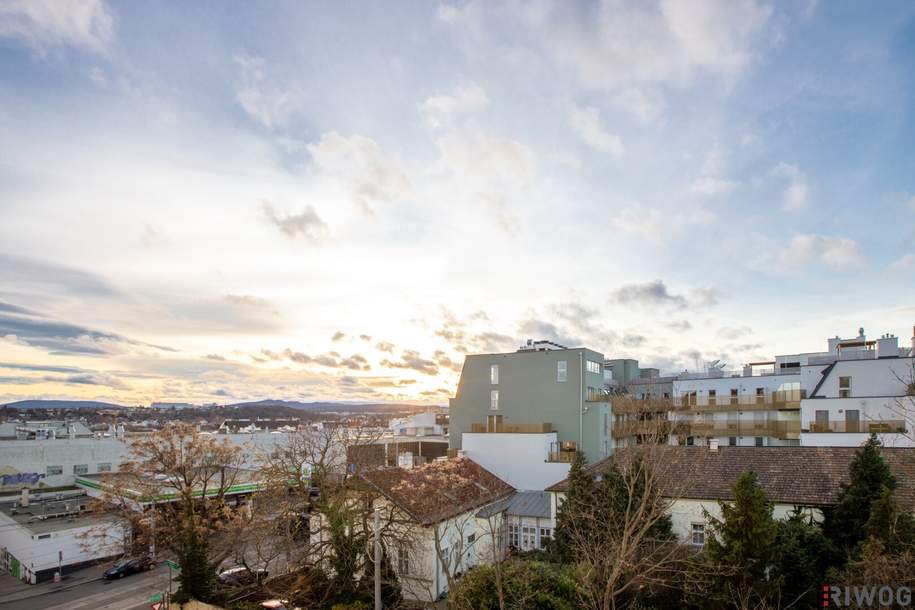 ERSTBEZUG nach Sanierung | Exquisit ausgestatteter Altbau mit Fernblick & Tageslicht Luxus-Badezimmer | Ost/West | Letztes Regelgeschoss, Wohnung-kauf, 375.000,€, 1140 Wien 14., Penzing