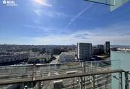 Befristet vermietet - 17ter Stock - Parkapartments beim BELVEDERE!
