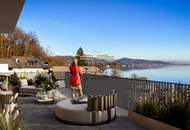 Faszinierende Seeblickwohnung mit Infinity-Pool am Wörthersee