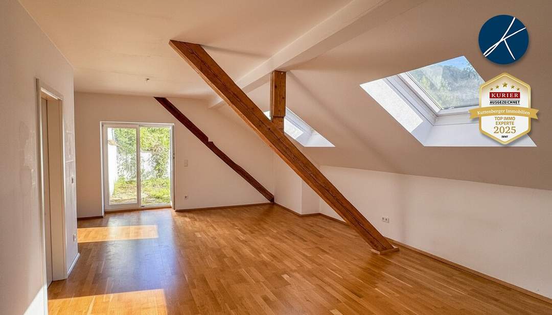 40m² Terrasse! Traumhafte Wohnung mit historischem Charme in idyllischer Lage - WARM UND INKL. BK!