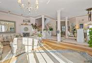 Private Estate Villa mit Fernblick | Privatwald | Virtual Tour | 4.200m2 Garten | 25 min. in den 1. Bezirk | Pool & Sauna