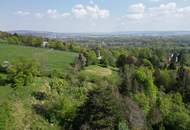 Großzügiges Baugrundstück in Bestlage von Klosterneuburg-Kritzendorf mit Berg-, Fern- und Grünblick!